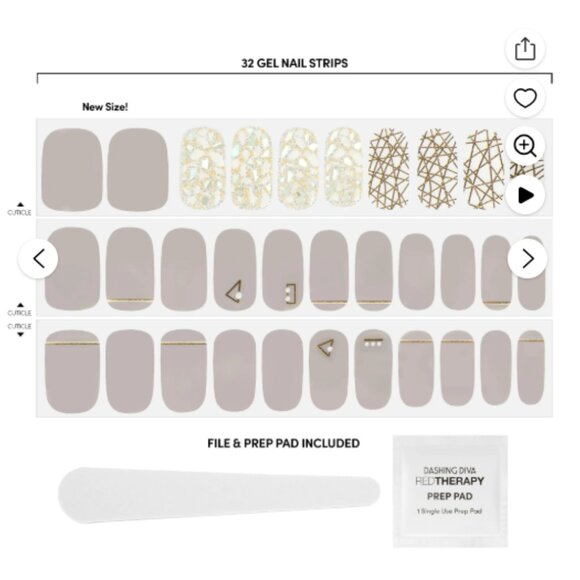 Dashing Diva Gloss Ultra Gel Palette - All Lined Up - Picture 2 of 9